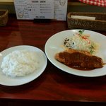 オランク - 本日の日替わりランチ 豚ヘレカツ 880円