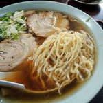 塩苅食堂 - 2016年9月22日(木・祝)　チャーシューメン(850円)　自家製麺