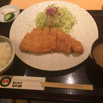 とんかつ むら井 - とんかつロース定食・中