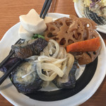 菜々家 - 2016年9月。バイキングの惣菜。