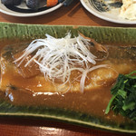 菜々家 - 2016年9月。さばの味噌煮定食698円。