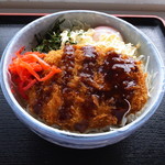 エキナカキッチン - 近江牛コロッケ丼（ソースかけ）