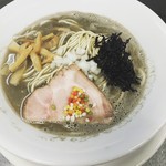 Raamen to ri katsu - 月火限定、煮干全量麺（低加水麺）