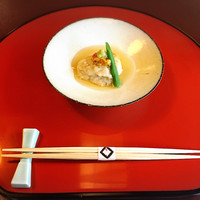 東京 芝 とうふ屋うかい - 蓮根もち