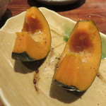 銀座 いっぱし - かぼちゃバター（坊ちゃんかぼちゃのバター乗せ）2