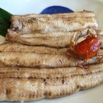 うなぎ亭 友栄 - 白焼きとカニ