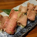 Kurogewagyuuyakiniku Ushikuro - 名物ネギ挟みタン