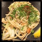 花たぬき - 秋鮭ときのこの塩バター焼うどん950円
二人で7657円