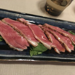 Aregurokomburio - 鴨肉のカルパッチョ