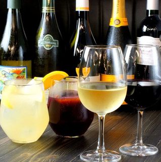 Teppambaruakichi - ワインや自家製グラスサングリア、ワインカクテルも豊富