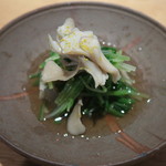 寛幸 - 28年9月　水菜と舞茸のお浸し