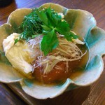 賀久 - 【更新】トマト丸煮と湯葉・冷