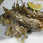 赤鬼 - メヒカリから揚げ