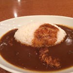 炭火焼肉たむらのお肉が入ったカレー屋さん - カレー♪