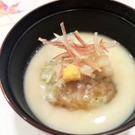 新ばし 星野 - （2016.9)温かいお椀