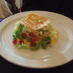 レストラン フィーネ - 蟹とアボガドのタルタル　パパイヤソース