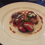 レストラン フィーネ - 仔牛のロースト　ゴルゴンゾーラのソース