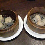 中国食堂 八八 - 海老蒸しギョーザ・シューマイ