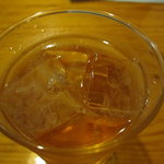 大衆焼鳥 日吉丸 - 梅酒ロック＠320円