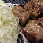 そらいえ - サイコロステーキ（塩コショウ）（アップ）