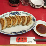 大阪王将 - 焼き加減最高!!