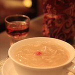 状元樓 - ふかひれと卵白のすーぷ　これはおいしい。コラーゲンたっぷりで、翌日は肌がつるつるに？？？？