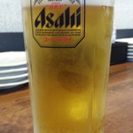 Yakitoriya Taiyouno Tori - 生ビールはスーパードライ430円