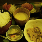 ふじの坊・喜膳 - さしみ定食　１２３０円