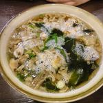 かすうどん18団 - かす汁