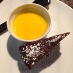 パパスバル - マンゴープリン、ガトーショコラ（スペシャルコース）