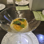 アキヒサ ハンダ - 真狩産”カリフラワー”のヴルーテ