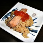 あら浜 - ご飯、さけ、いくらをのせる醍醐味