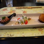 ビストロ ヴィノーブル - 前菜三種