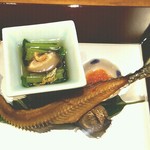 川畑 - サーモン食べられないのでお野菜に変えてもらいました