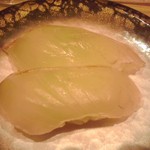 回転寿司がんこ - がんこ鯛 ３０２円(税込)(2016年9月23日撮影)