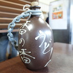 釜あげうどん 長田 in 香の香 - 釜揚げ用の熱いお汁