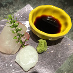 貴心 - タコ・鯛の刺身