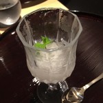 肉屋 雪月花 NAGOYA - Moet&Chandonのグラニテ