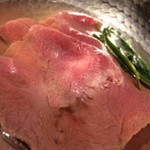 肉屋 雪月花 NAGOYA - しゃぶしゃぶ雪月花風 残ったぽん酢もすごく美味しい