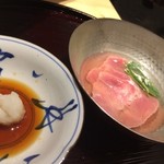 肉屋 雪月花 NAGOYA - しゃぶしゃぶ雪月花風 自家製ぽん酢でいただきます