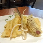 蕎麦切り 旗幟 - 江戸前盛り合わせ2,060円