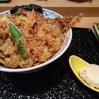 一心 金子 - 江戸天どん　大盛り