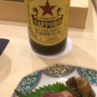寿司処 しん - サッポロラガービール中瓶