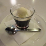 清海 - ドリアセットのコーヒーゼリー