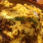 クッキングフォレスト - ハンバーグの上はチーズがたっぷりです【料理】
