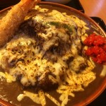 DXチーズハンバーグカレーアップ【料理】