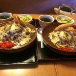 クッキングフォレスト - 特盛りサイズと普通サイズを比べて1【料理】