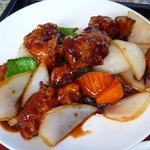 木蘭 - 黒酢の酢豚