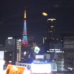くいもの屋 わん - 席からは東京タワーが見えました