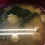 おふくろ亭 - 白ホル定食 ニンニク 大飯 500円